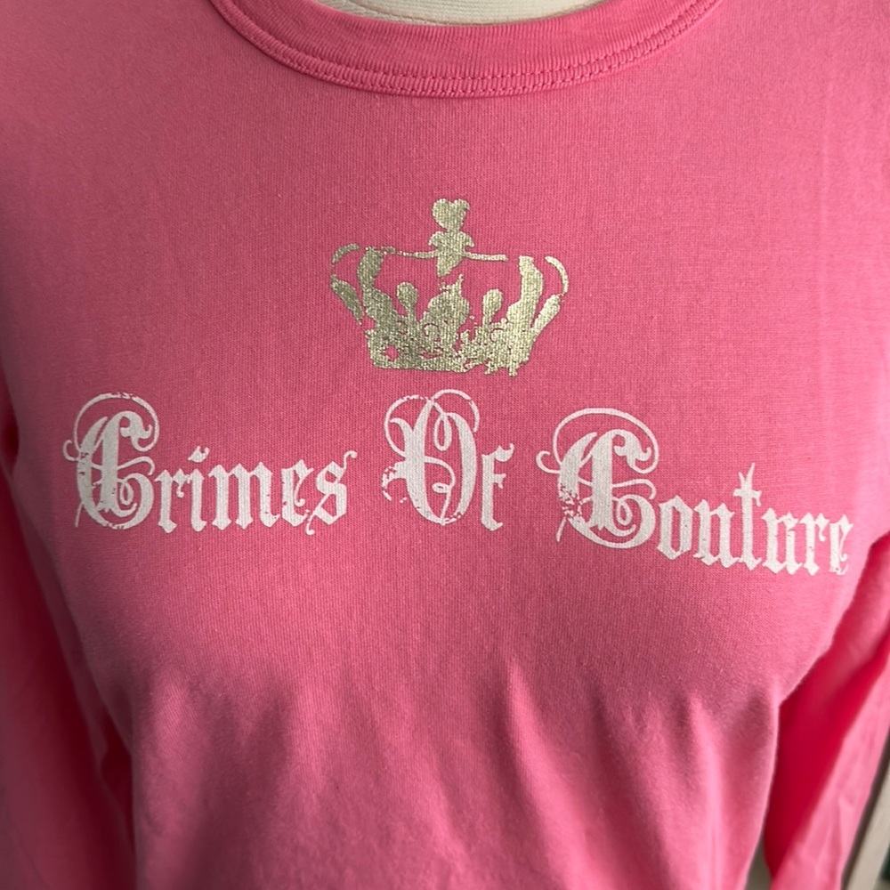 Juicy Couture ‘Crimes of Couture’ LS T-shirt